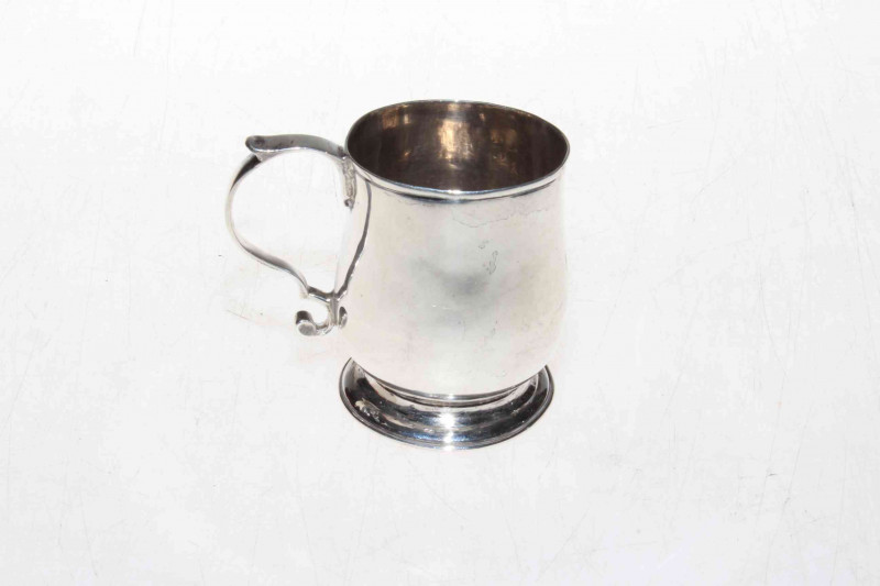 George III small silver tankard, London 1809