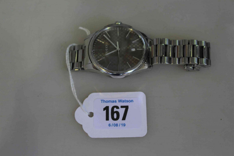 Gucci gents bracelet watch.